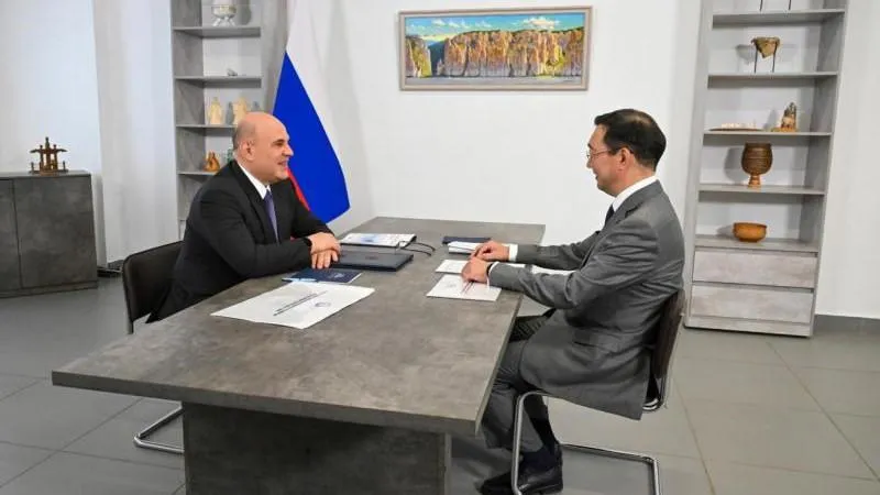 Mishustin Meets Yakutia Leader Nikolaev — A Hands-On Visit Showing Strong Federal Support